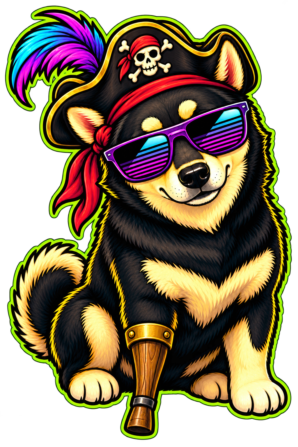 Piper pirate mascot